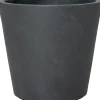 Intratuin bloempot Liv donkergrijs D 27 H 24 cm