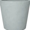 Intratuin bloempot Liv lichtgrijs D 34 H 32 cm