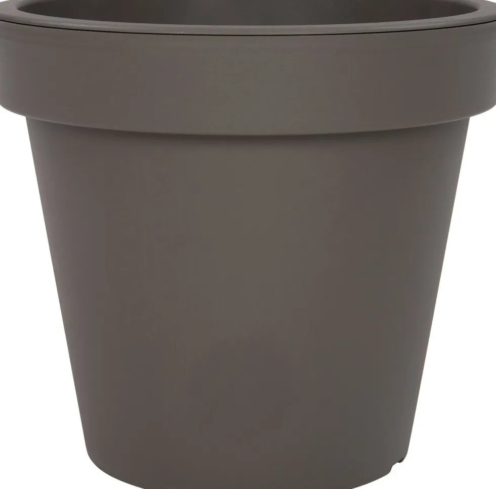 Intratuin bloempot Lofly grijs D 49 H 45,5 cm