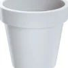Intratuin bloempot Lofly wit D 34,5 H 31,8 cm