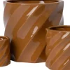 Intratuin bloempot Loren bruin D 18 H 17 cm