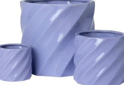 Intratuin bloempot Loren paars D 12 H 11 cm