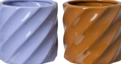 Intratuin bloempot Loren paars D 8 H 7,5 cm