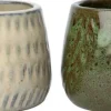 Intratuin bloempot Lot groen D 8 H 6 cm