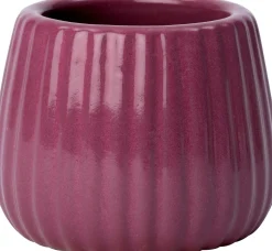 Intratuin bloempot Lot paars D 8 H 6 cm