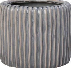 Intratuin bloempot Louva blauw D 9 H 8 cm