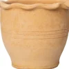 Intratuin bloempot Lucas beige D 12 H 12 cm