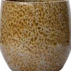 Intratuin bloempot Lulu geel D 16 H 14 cm