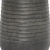 Intratuin bloempot Luuk antraciet D 28 H 37 cm