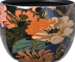 Intratuin bloempot Mabi zwart D 9 H 7 cm