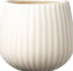 Intratuin bloempot Maela wit D 23 H 18,5 cm