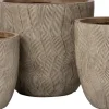 Intratuin bloempot Mani bruin D 44 H 43,5 cm