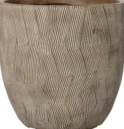 Intratuin bloempot Mani bruin D 44 H 43,5 cm