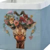 Intratuin bloempot Manu giraffe blauw 18 x 18 x 20 cm