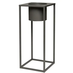 Intratuin bloempot Maria op voet grijs D 24 H 60 cm