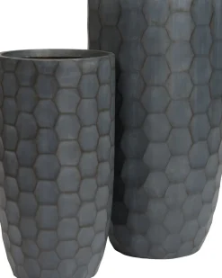 Intratuin bloempot Marjolein grijs D 33 H 62 cm