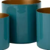 Intratuin bloempot Marley blauw D 15 H 15 cm