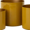 Intratuin bloempot Marley geel D 15 H 15 cm