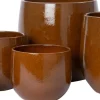Intratuin bloempot Maura bruin D 19 H 17 cm