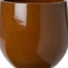 Intratuin bloempot Maura bruin D 22 H 20 cm