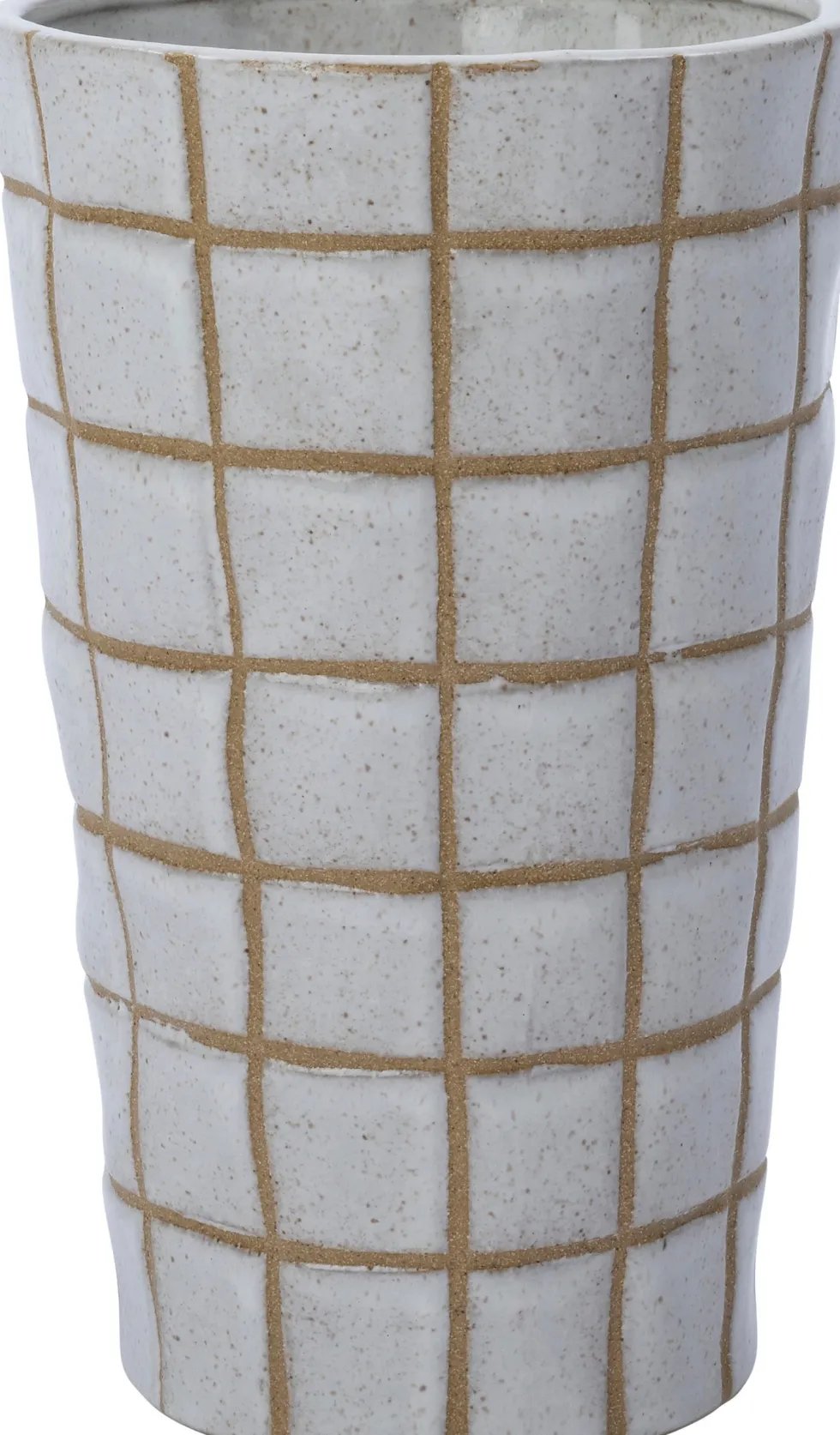 Intratuin bloempot Max wit D 11 H 17 cm