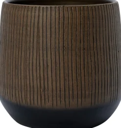 Intratuin bloempot Melle bruin D 19 H 17 cm