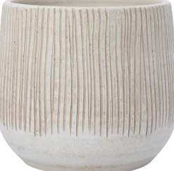Intratuin bloempot Melle crème D 19 H 17 cm