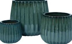 Intratuin bloempot Meloen groen D 20 H 17 cm