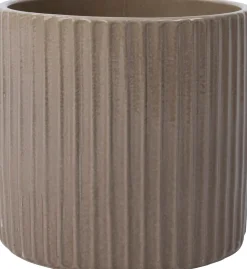 Intratuin bloempot Mesio taupe D 20 H 18 cm