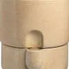 Intratuin bloempot met waterreservoir Leora beige D 19 H 19 cm