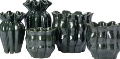 Intratuin bloempot Middy groen D 20,5 H 18,8 cm