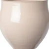 Intratuin bloempot Miek beige D 18 H 17 cm