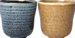Intratuin bloempot Modena blauw D 8 H 8,5 cm