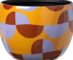 Intratuin bloempot Movi geel D 9 H 7 cm