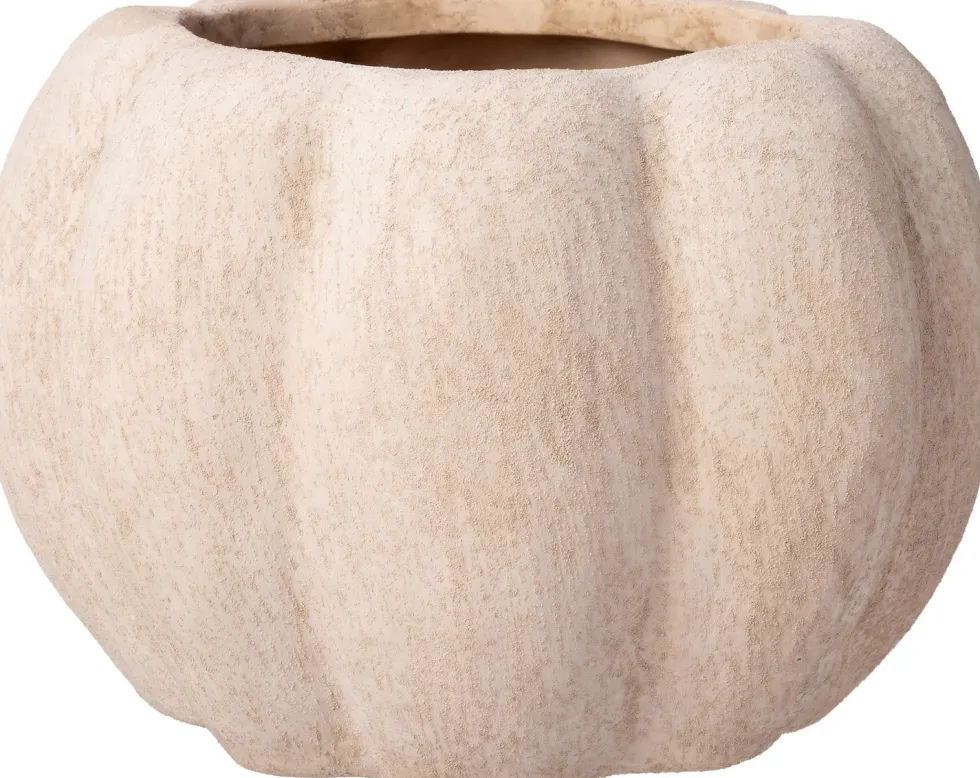 Intratuin bloempot Nature's Harvest beige D 17 H 12 cm