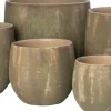 Intratuin bloempot Neiva groen D 26 H 24 cm