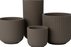 Intratuin bloempot Nela bruin D 14,5 H 14 cm