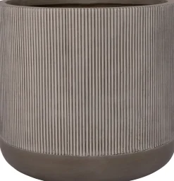 Intratuin bloempot Nelleke grijs D 44 H 43 cm