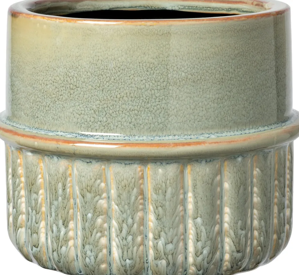Intratuin bloempot Nemi groen D 14 H 11 cm
