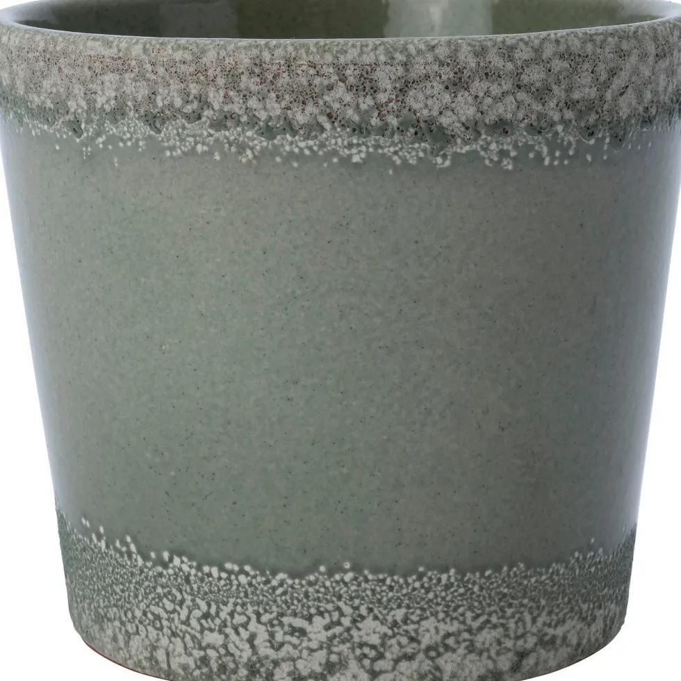 Intratuin bloempot Neve groen D 14 H 12 cm