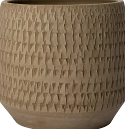 Intratuin bloempot Niamh bruin D 16 H 14 cm