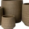 Intratuin bloempot Niamh bruin D 14 H 12 cm