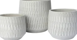 Intratuin bloempot Niamh crème D 22 H 20 cm