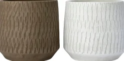Intratuin bloempot Niamh crème D 29 H 26 cm