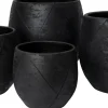 Intratuin bloempot Nio zwart D 38 H 36 cm