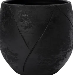 Intratuin bloempot Nio zwart D 38 H 36 cm