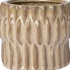 Intratuin bloempot Nisa beige D 17,7 H 13,8 cm