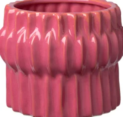 Intratuin bloempot Nisa roze D 17,7 H 13,8 cm