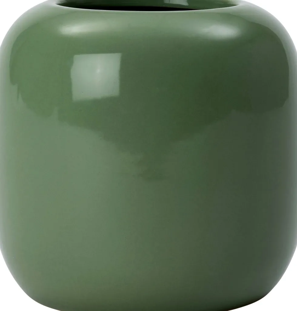Intratuin bloempot Noelle groen D 17,5 H 17 cm