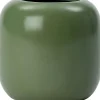 Intratuin bloempot Noelle mat groen D 17,5 H 17 cm